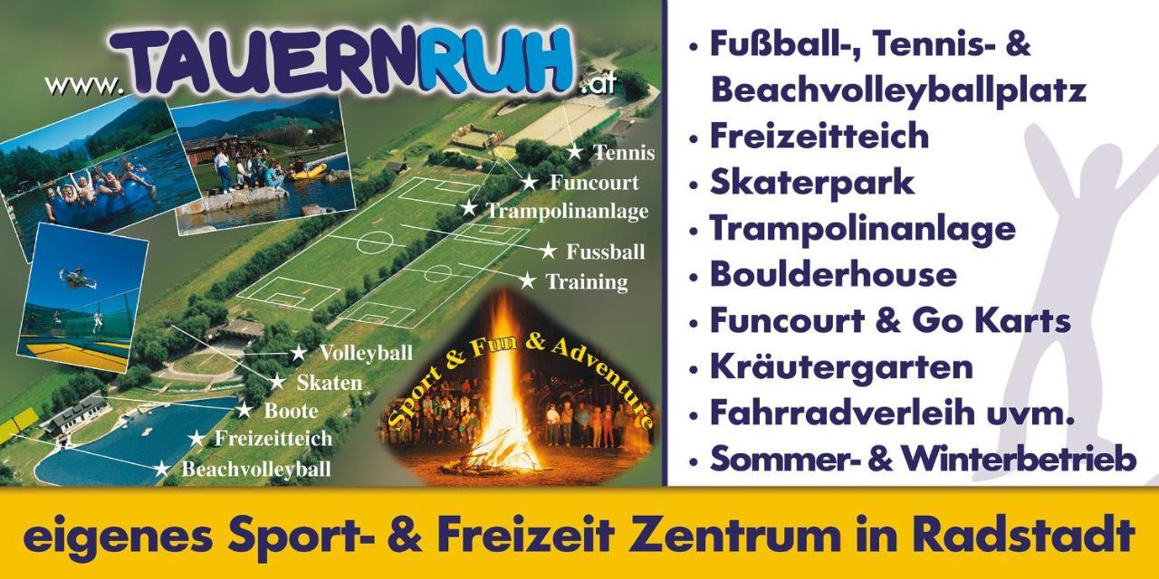 Jugendgaestehaus Tauernruh Radstadt Zewnętrze zdjęcie